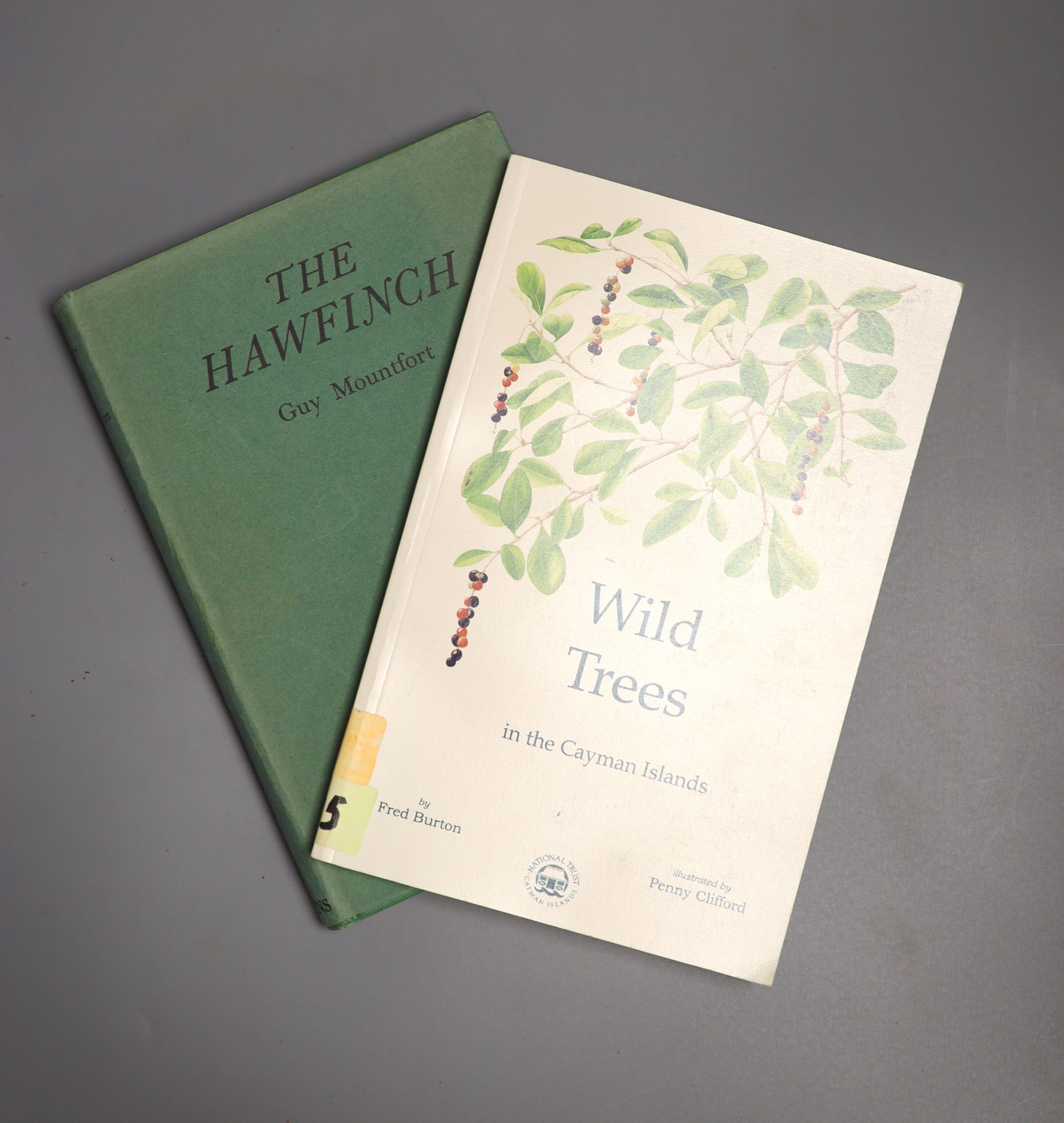 Mountford, Guy - The Hawfinch, 8vo, green cloth, with unclipped dj, Collins, London, 1957